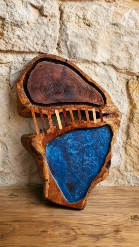 Tábua de corte rústica 