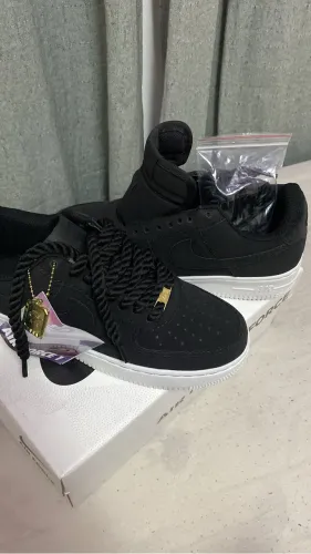Tênis nike air force 1 preto e branco 36