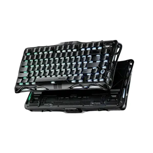 TECLADO GRAVASTAR V75 STEALTH BLACK NOVO 1 MES DE USO