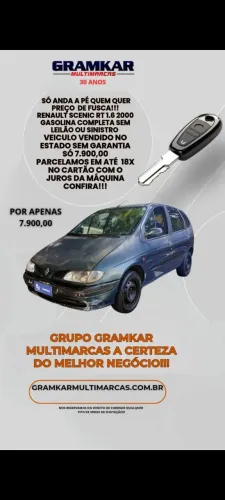 Renault Scenic RT/auth/auth/kids Hi-flex 1.6 16V 2000
