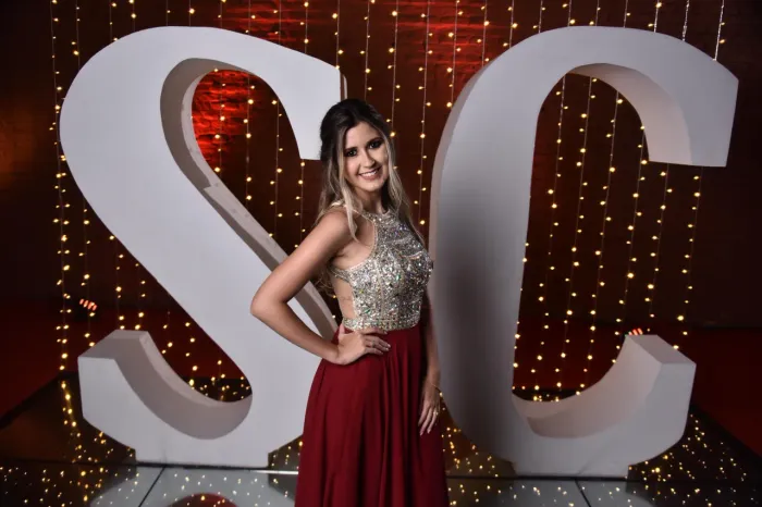 vestido de festa longo formatura vermelho