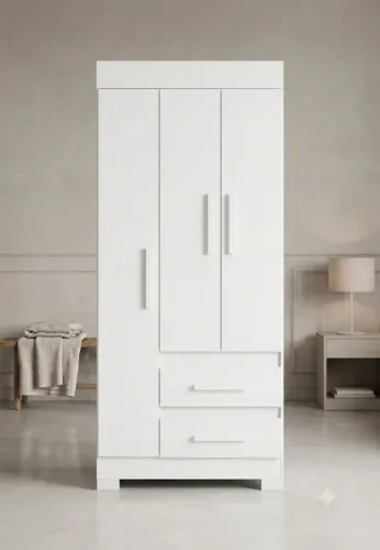 Guarda-Roupa Solteiro 3 Portas