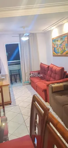 Apartamento 03 quartos com 01 suíte na Praia das Gaivotas