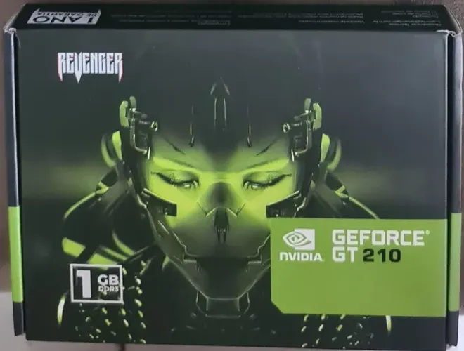 Placa De Vídeo Revenger Nvidia Gt 210 1gb Ddr3 Hdmi Dvi Vga (Usado)
