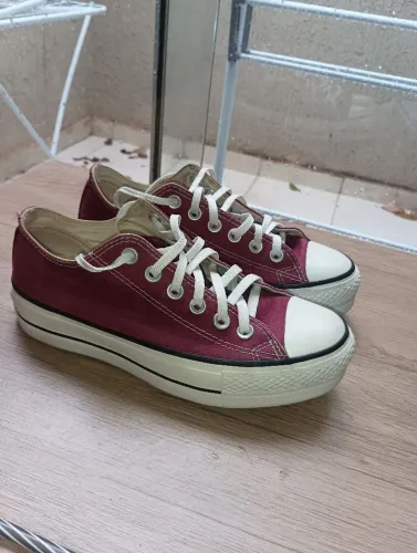 tênis all star plataforma, linda cor e um ótimo modelo