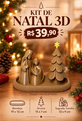 Kit de natal 3D