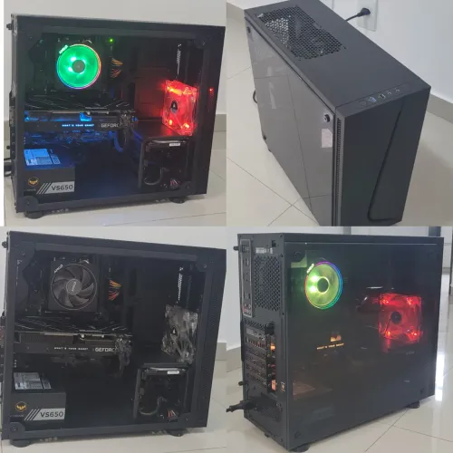 PC Ryzen 7 3700X + RTX 2060 Super + 32GB RAM + SSD NVMe (Roda Tudo / Edição)