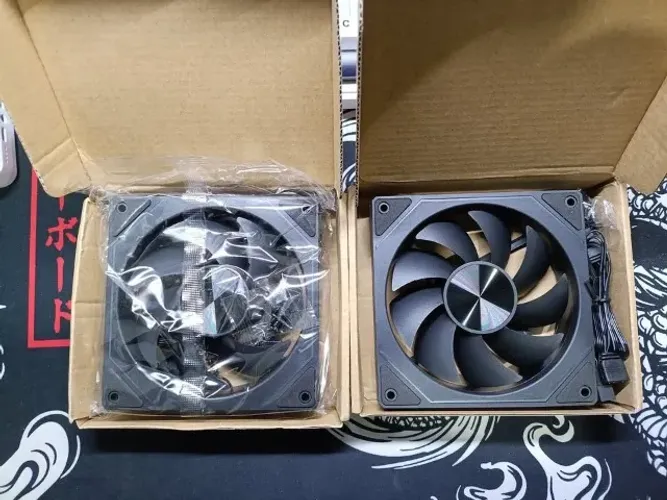 Fan Prism Black ARGB (Kit com 9) - Lacradas