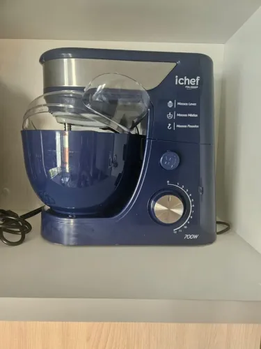 Desapego carioca! Batedeira Planetária Ichef Polishop 700W - Nova