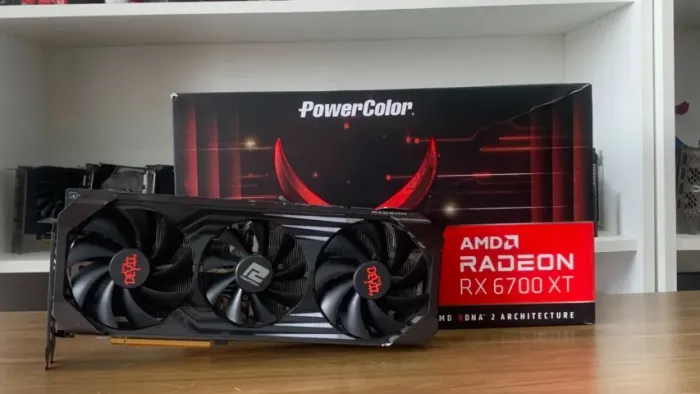 RX 6700XT 12GB POWERCOLOR RED DEVIL (PEGO SUA PLACA DE VIDEO NA TROCA!)