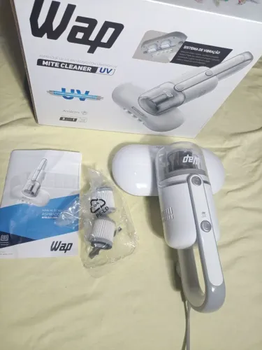 Aspirador Antiácaro Com Lâmpada Uv Wap Mite Cleanerp