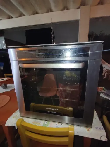 Micro-ondas Grill 40l + Forno Elétrico 67l Brastemp Gourmand