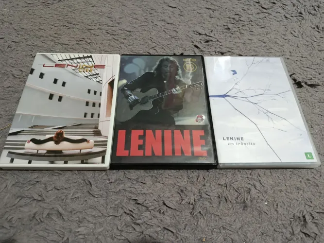 DVD Lote Lenine (Cité / Acústico / Em trânsito)