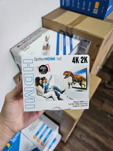 R$70 splitter HDMI 1x2,no dinheiro ou Pix 