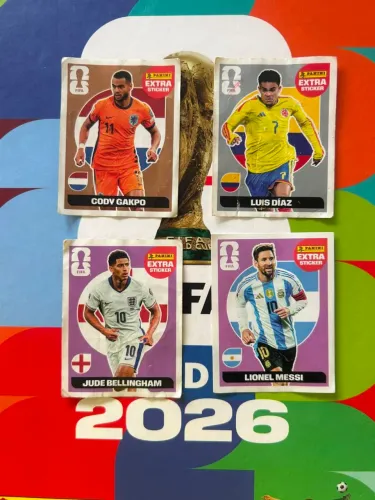 Figurinha Extra Copa do Mundo 2026