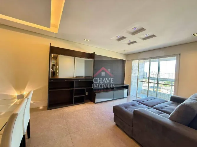 Apartamento para alugar, 97 m² - Macuco - Santos/SP
