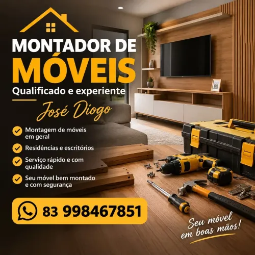 Montador de Móveis - Seu móvel em boas mãos, João Pessoa