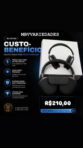 Imperdível AirPods Max?