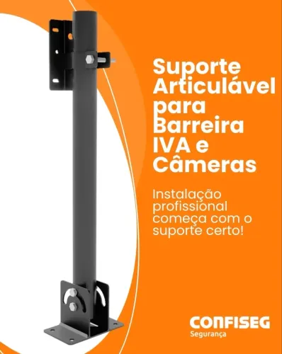 Suporte Articulado Confiseg para IVA e Câmeras