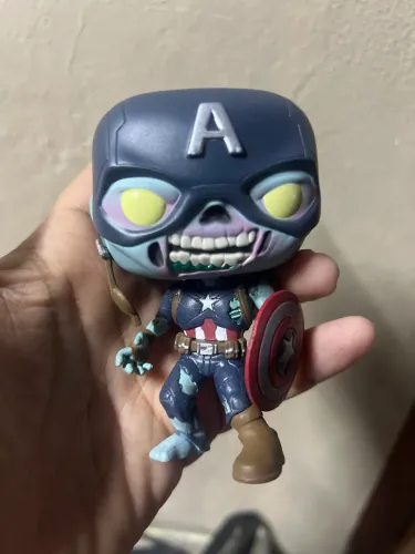 Funko Pop Capitao America What if Zombi SEM CAIXA