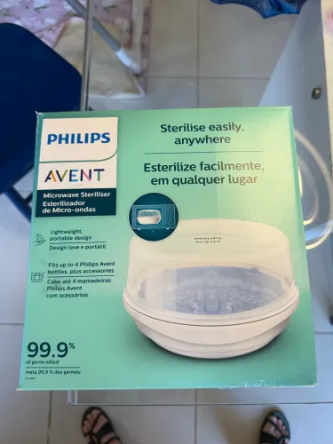 Esterilizador Aventi Novo na caixa 
