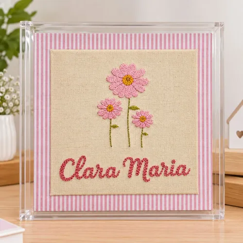 Bordados Personalizados - Maternidade, Porta Alianças de casamento, Presentes afetivos