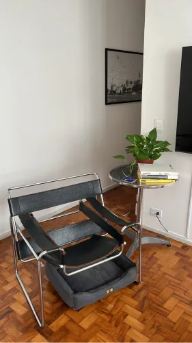Mesa Tok&Stok em alumínio 