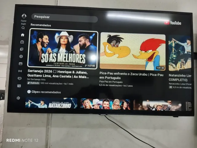 Tv de 40 polegadas Samsung pra vender 