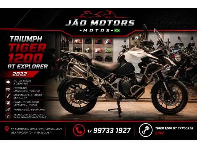 Triumph Tiger 1200 gt explorer 2022