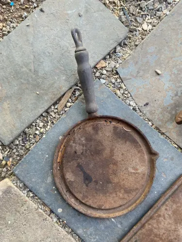 Chapa antiga para carne 
