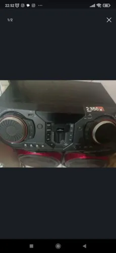 aparelho de som lg