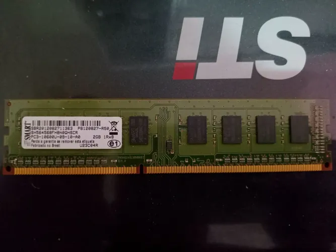 Vendo ou Troco Memória RAM SMART DDR3 2 GB PARA DESKTOP