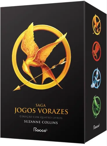 Box Jogos Vorazes com 4 Volumes