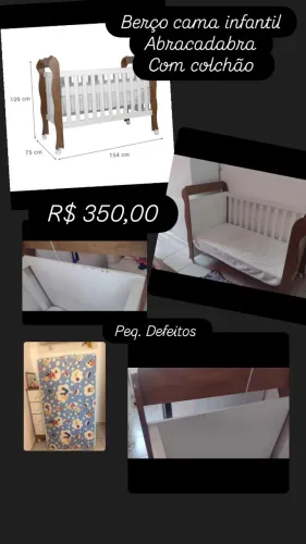 Berço cama infantil Abracadabra