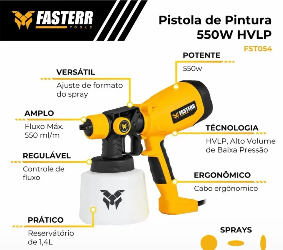 Pistola para pintura