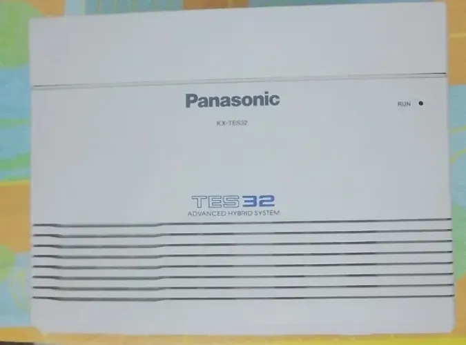 Central PABX Panasonic KX-TES32 08 troncos 16 ramais