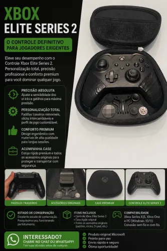 Controle Xbox Elite 2