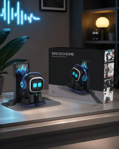 Robo IA EMO GO HOME LIVING.Ai