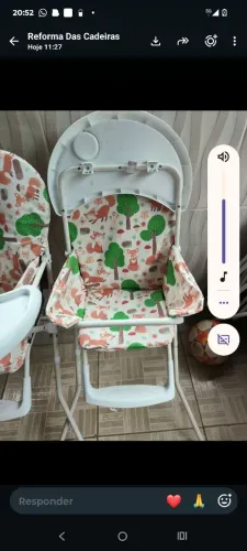 Cadeirinha de alimentação 