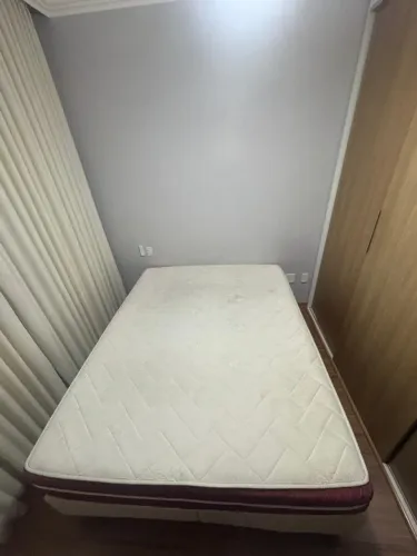 Cama Box + Colchão Gazin 1,58x1,98 - Conjunto Completo