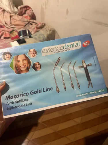 Vendo maçarico Gold line - nunca usado 