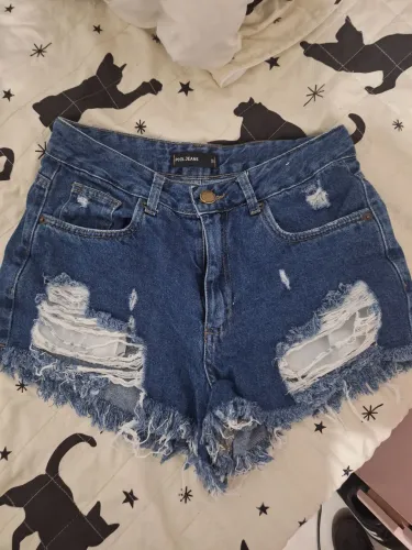 shorts jeans tamanho 38