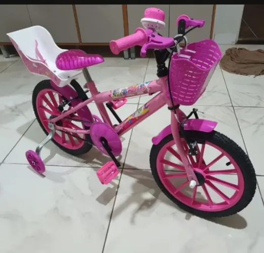 Bike infantil menina nova nunca usada