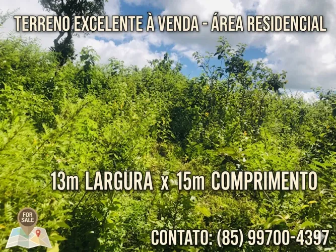 Terreno a venda em mulungu
