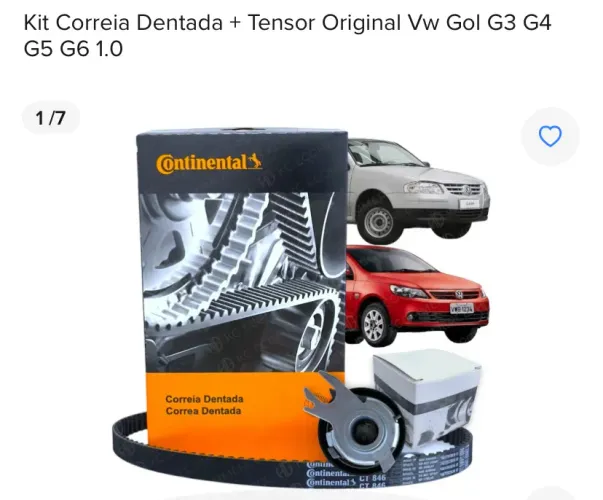Kit Correia dentada +Tensor