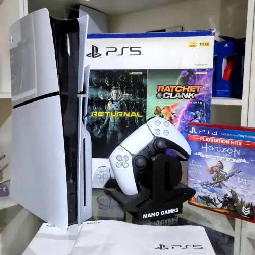 Ps5 Slim c/Leitor