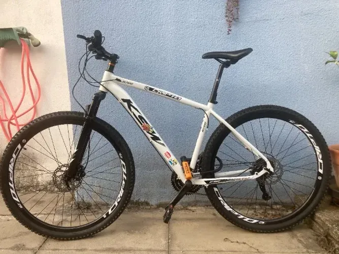 Bicicleta Bike KSW XLT100 aro 29 Branco 27v