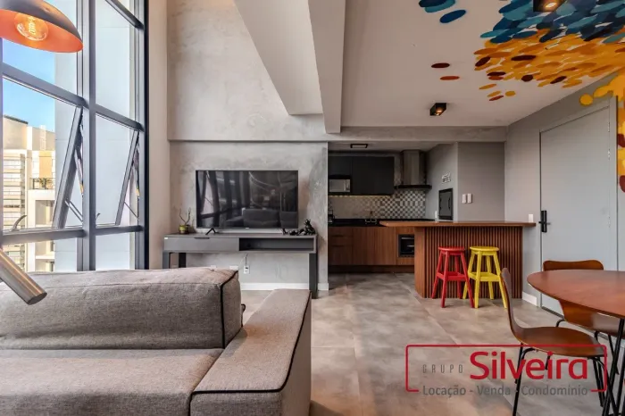 APARTAMENTO 1 DORMITÓRIO DUPLEX NO CENTRAL PARQUE