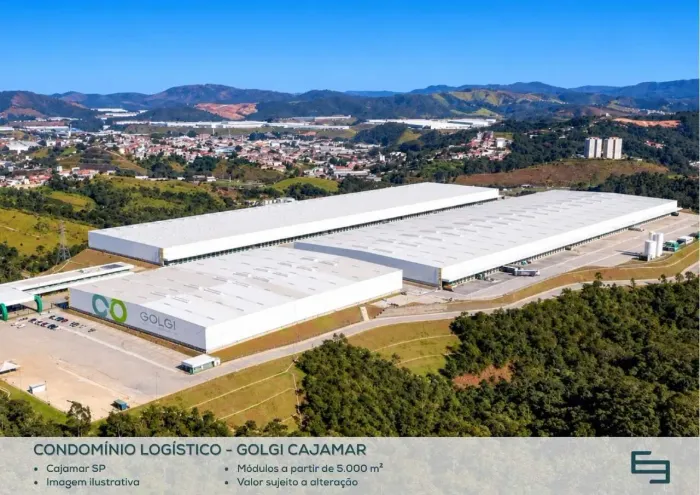 Galpão logístico para alugar em Cajamar/SP com 7.309 m² próximo à Rodovia Anhanguera