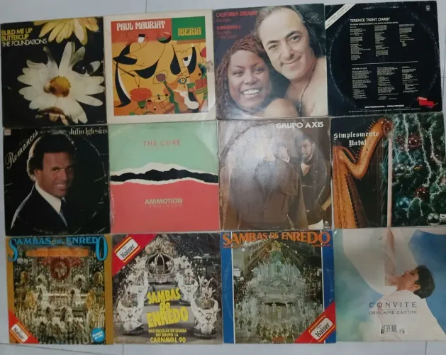Coleção discos de vinil